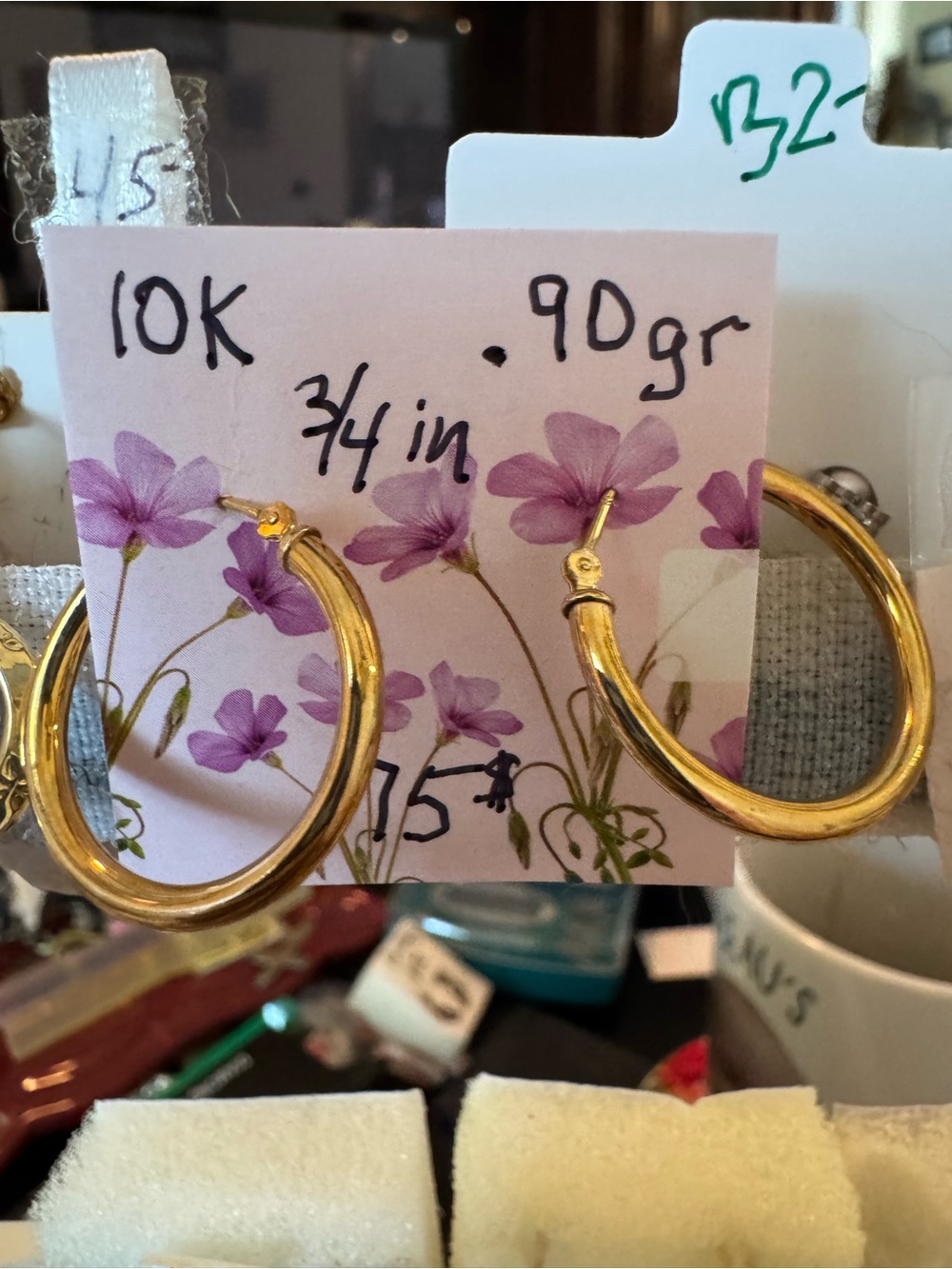 Classic 10K Gold Hoop Earrings - Yellow Gold